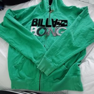 Billabong zip up hoodie